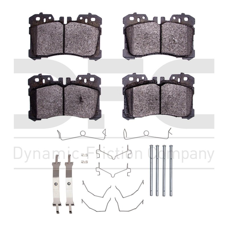Dynamic Friction 1552-1282-01 Disc Brake Pad Set - Front