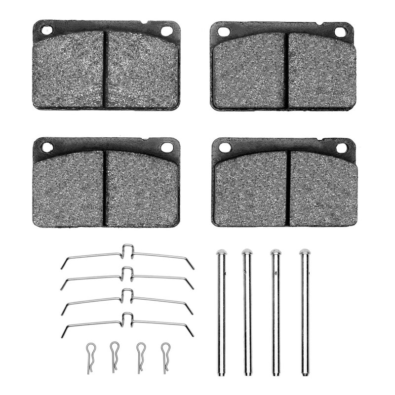 Dynamite Friction 1600-0043-01 Disc Brake Pad Set - Front