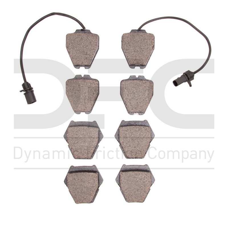 Dynamite Friction 1600-0839-00 Disc Brake Pad Set - Front