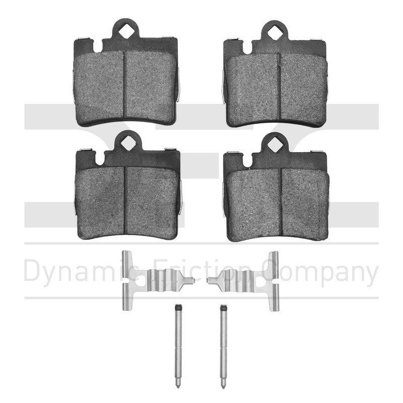 Dynamic Friction 1600-0848-01 Disc Brake Pad Set - Rear