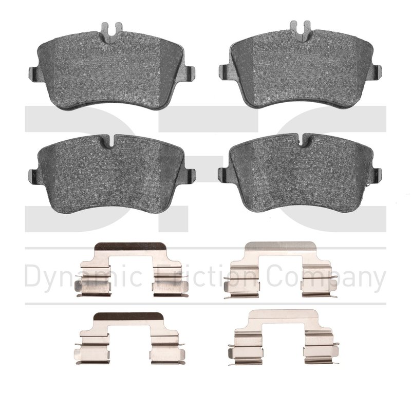 Dynamic Friction 1600-0872-01 Disc Brake Pad Set - Front