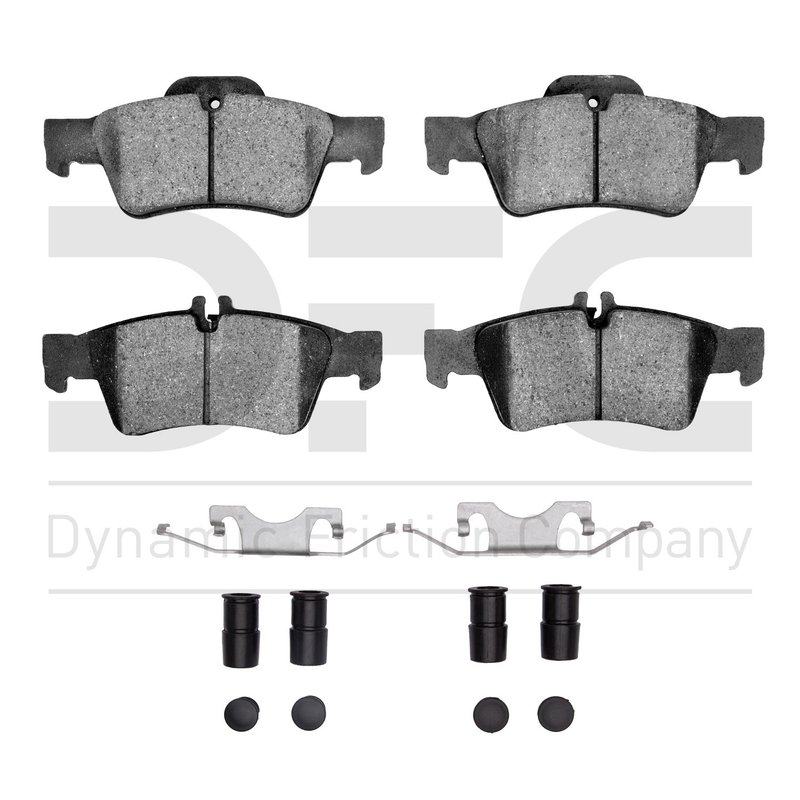Dynamite Friction 1600-0986-01 Disc Brake Pad Set - Rear
