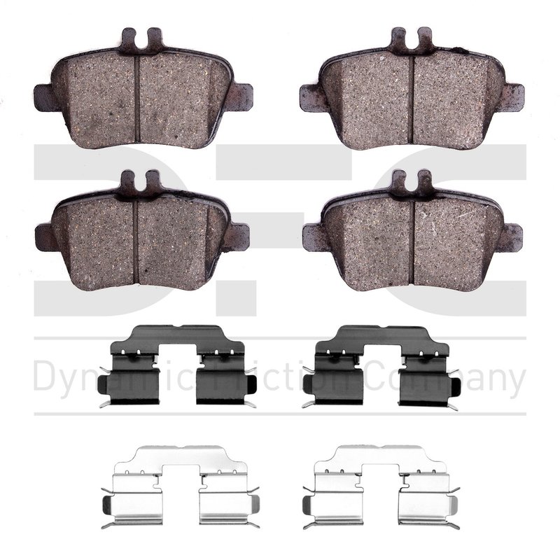 Dynamite Friction 1600-1646-02 Disc Brake Pad Set - Rear