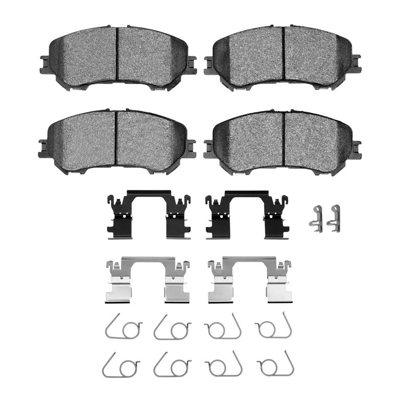 Dynamite Friction 1600-1737-01 Disc Brake Pad Set - Front