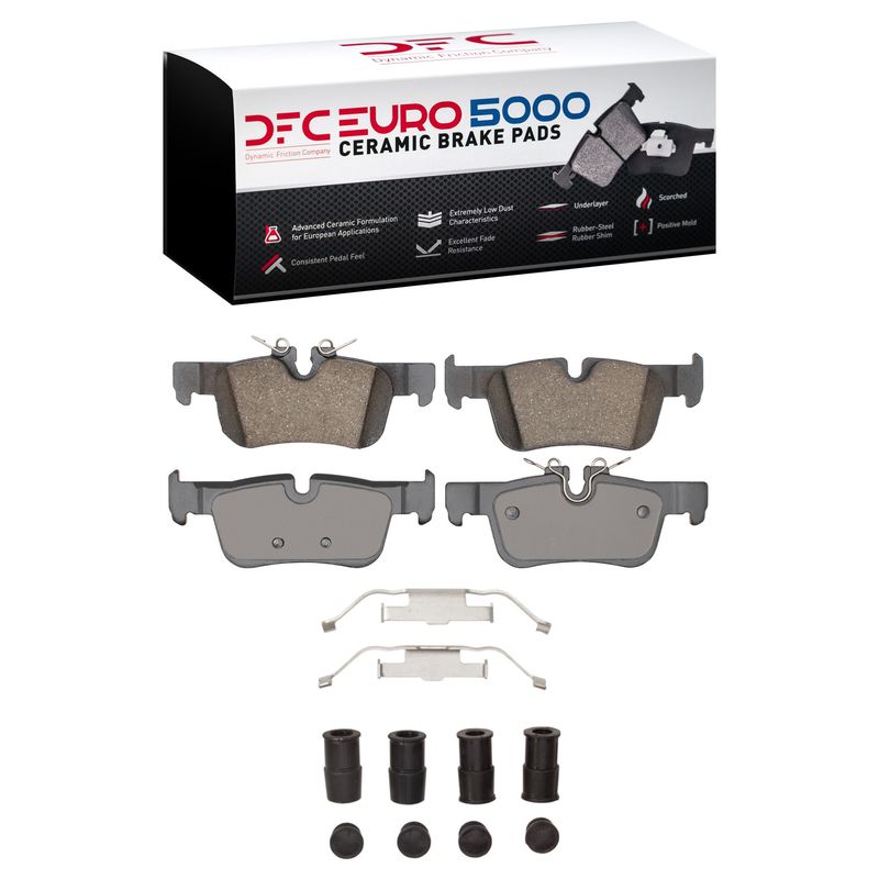 Dynamite Friction 1600-2486-01 Disc Brake Pad Set - Rear