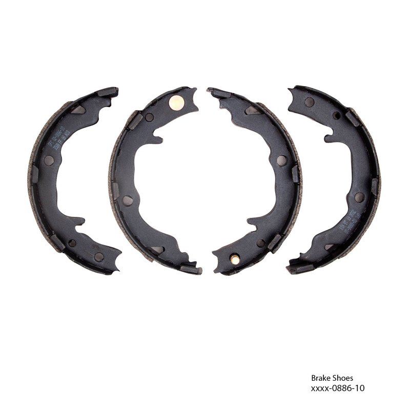 Dynamite Friction 1902-0886-10 Parking Brake Shoe - Rear