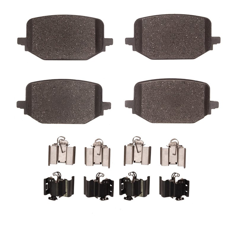 Dynamite Friction 1911-2231-01 Disc Brake Pad Set - Rear