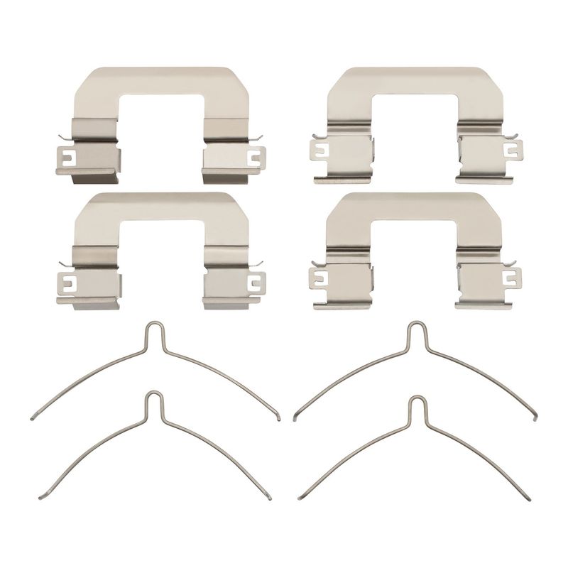Dynamic Friction 340-03041SS Disc Brake Hardware Kit - Front