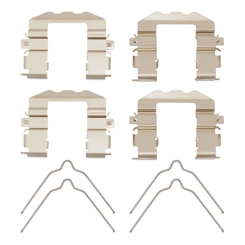 Dynamic Friction 340-03042SS Disc Brake Hardware Kit - Front