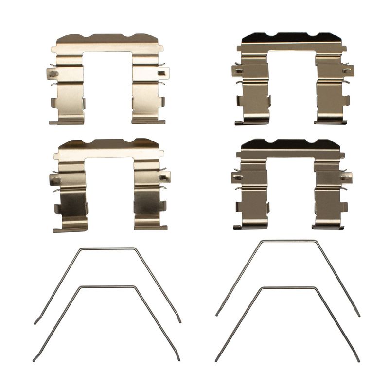Dynamic Friction 340-03046SS Disc Brake Hardware Kit - Front