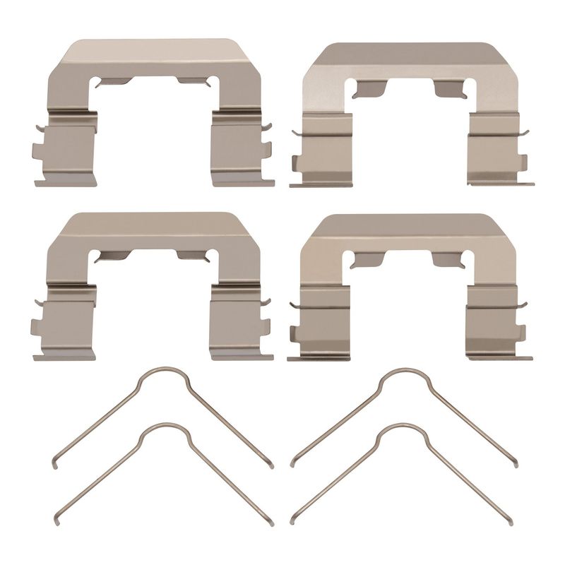 Dynamic Friction 340-21008SS Disc Brake Hardware Kit - Front