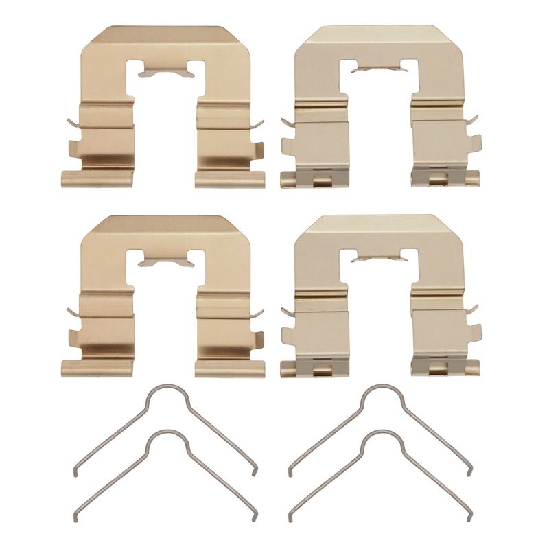 Dynamic Friction 340-21014SS Disc Brake Hardware Kit - Rear