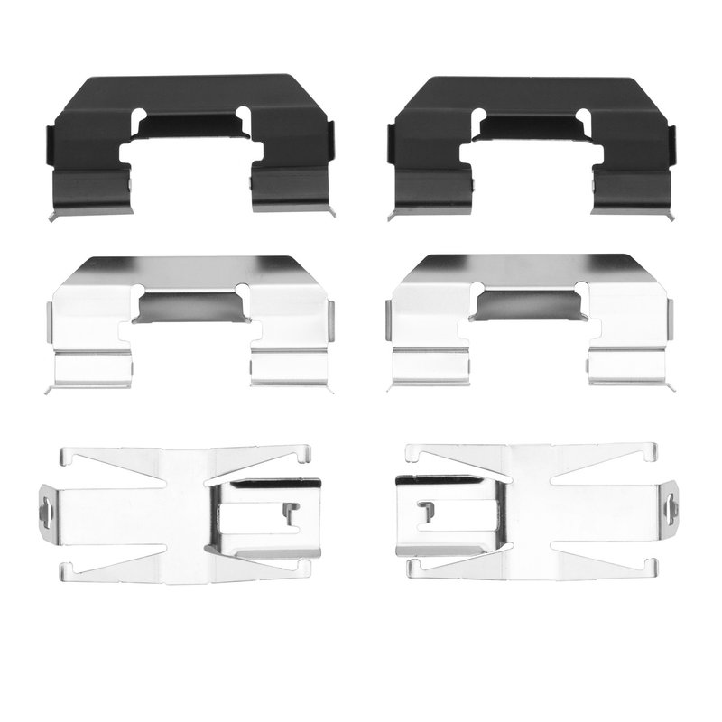 Dynamic Friction 340-52004 Disc Brake Hardware Kit - Front