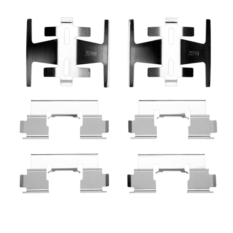 Dynamite Friction 340-59012 Disc Brake Hardware Kit - Front