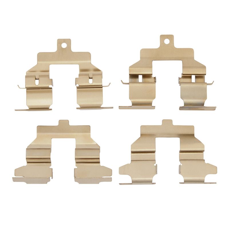 Dynamic Friction 340-67024SS Disc Brake Hardware Kit - Rear