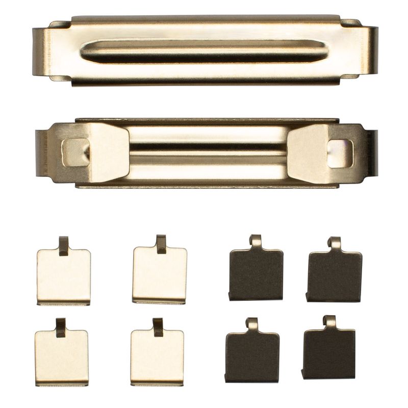 Dynamic Friction 340-73015SS Disc Brake Hardware Kit - Front