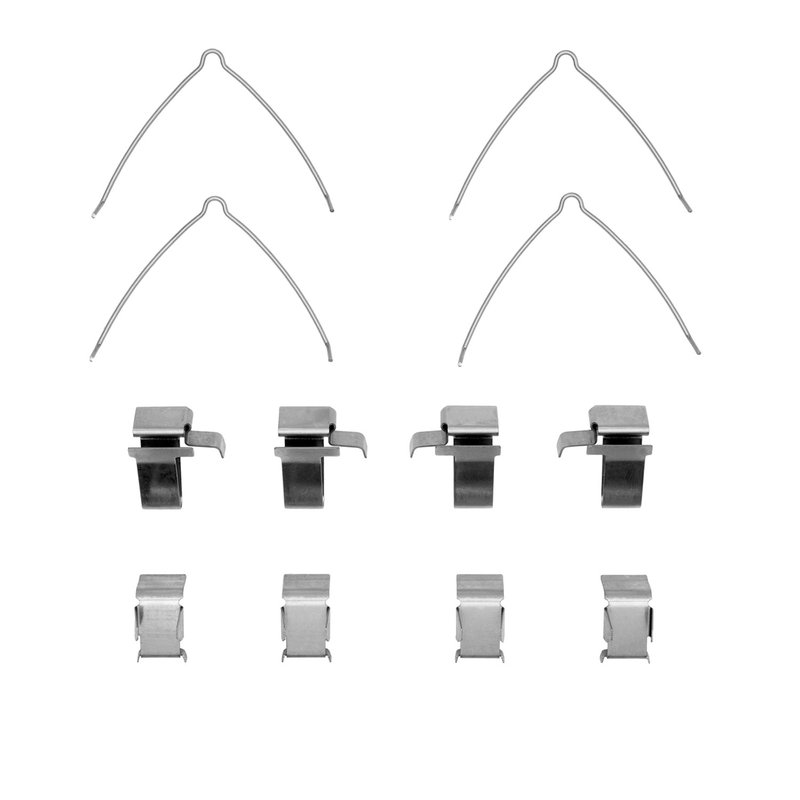 Dynamite Friction 340-76019 Disc Brake Hardware Kit - Front