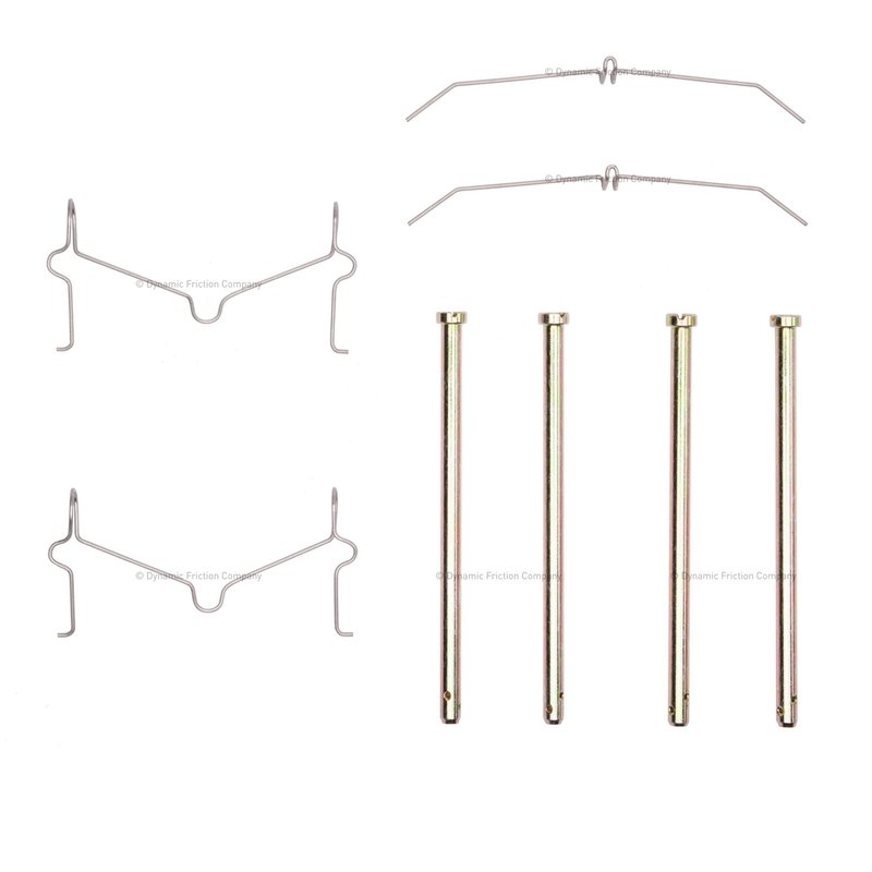 Dynamite Friction 340-76039 Disc Brake Hardware Kit - Front