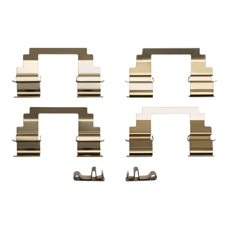 Dynamic Friction 340-76054SS Disc Brake Hardware Kit - Front