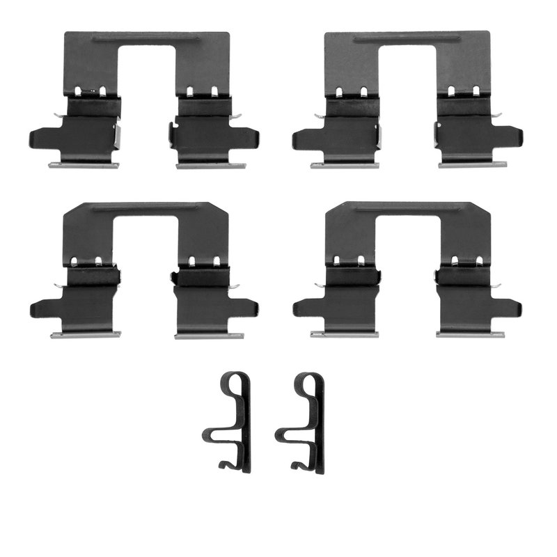 Dynamite Friction 340-76069 Disc Brake Hardware Kit - Rear