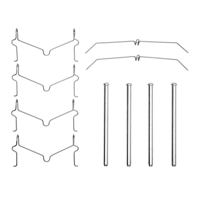 Dynamic Friction 340-76074 Disc Brake Hardware Kit - Front