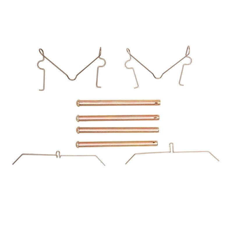 Dynamic Friction 340-76080 Disc Brake Hardware Kit - Front