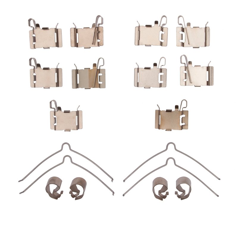 Dynamic Friction 340-76084 Disc Brake Hardware Kit - Front
