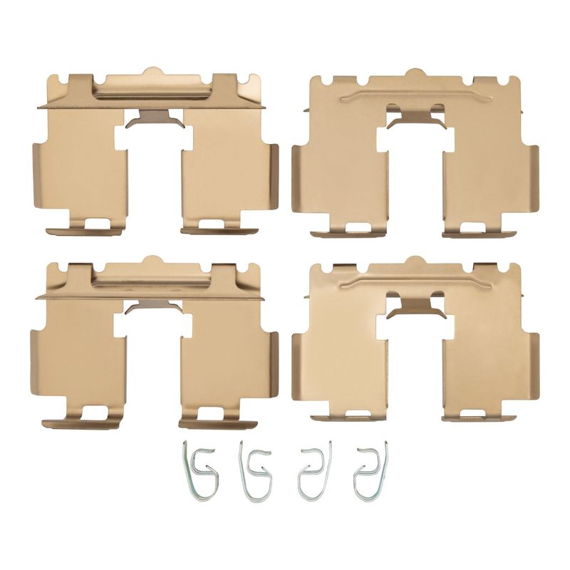 Dynamic Friction 340-76085SS Disc Brake Hardware Kit - Rear