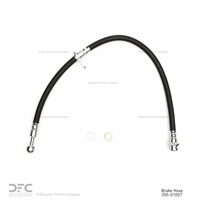 Dynamite Friction 350-01007 Brake Hydraulic Hose - Front Left