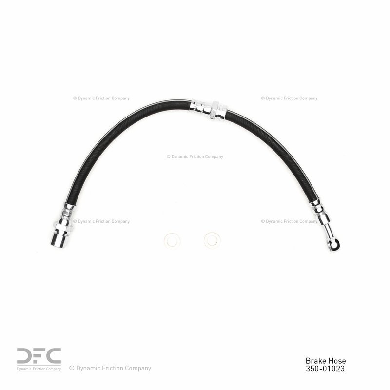 Dynamite Friction 350-01023 Brake Hydraulic Hose - Front Left