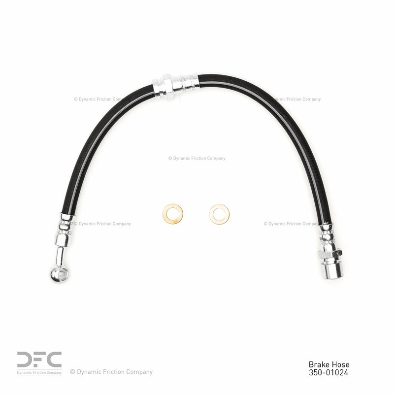 Dynamite Friction 350-01024 Brake Hydraulic Hose - Front Right