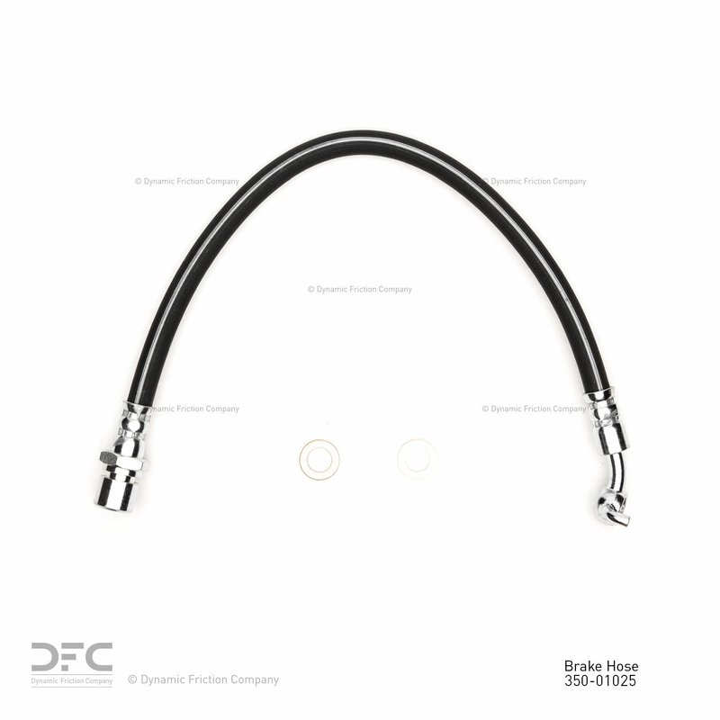Dynamite Friction 350-01025 Brake Hydraulic Hose - Rear Left