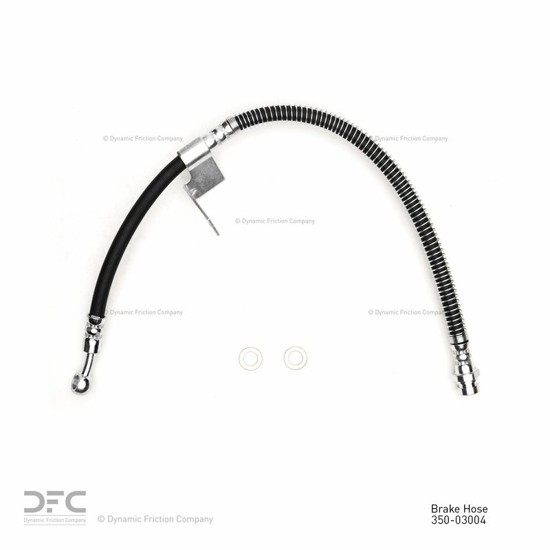 Dynamite Friction 350-03004 Brake Hydraulic Hose - Front Right