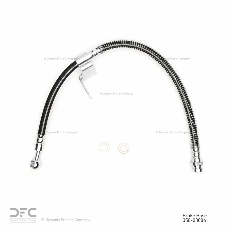 Dynamite Friction 350-03006 Brake Hydraulic Hose - Front Right