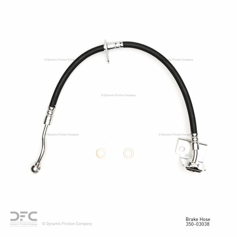 Dynamite Friction 350-03038 Brake Hydraulic Hose - Front Right