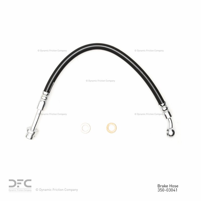 Dynamite Friction 350-03041 Brake Hydraulic Hose - Front Left