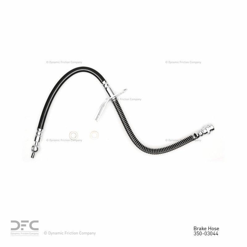 Dynamite Friction 350-03044 Brake Hydraulic Hose - Front Right