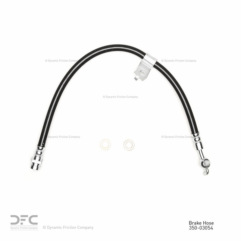Dynamite Friction 350-03054 Brake Hydraulic Hose - Front Right