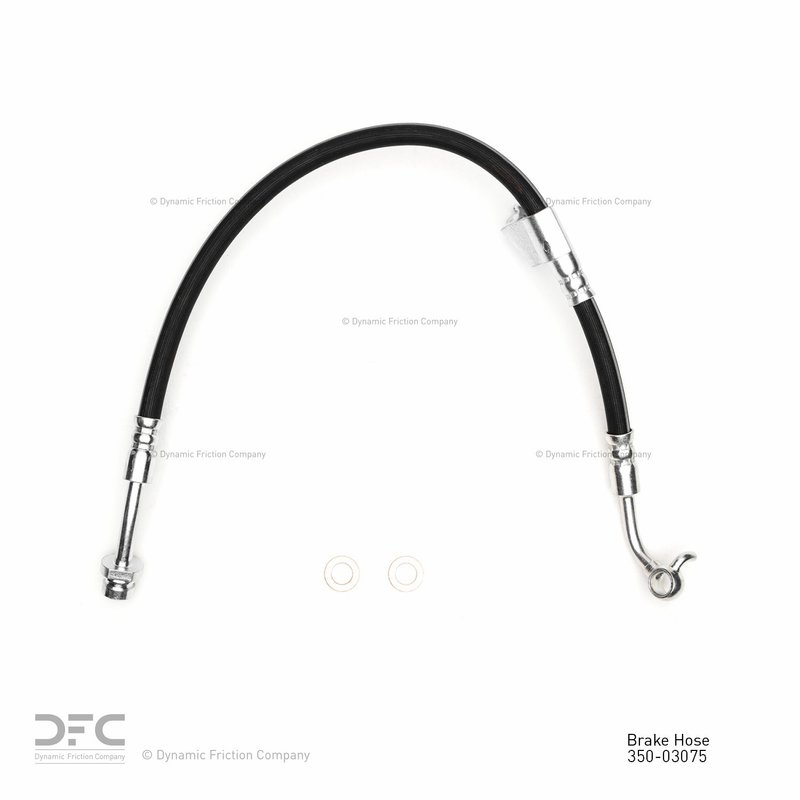 Dynamite Friction 350-03075 Brake Hydraulic Hose - Front Left