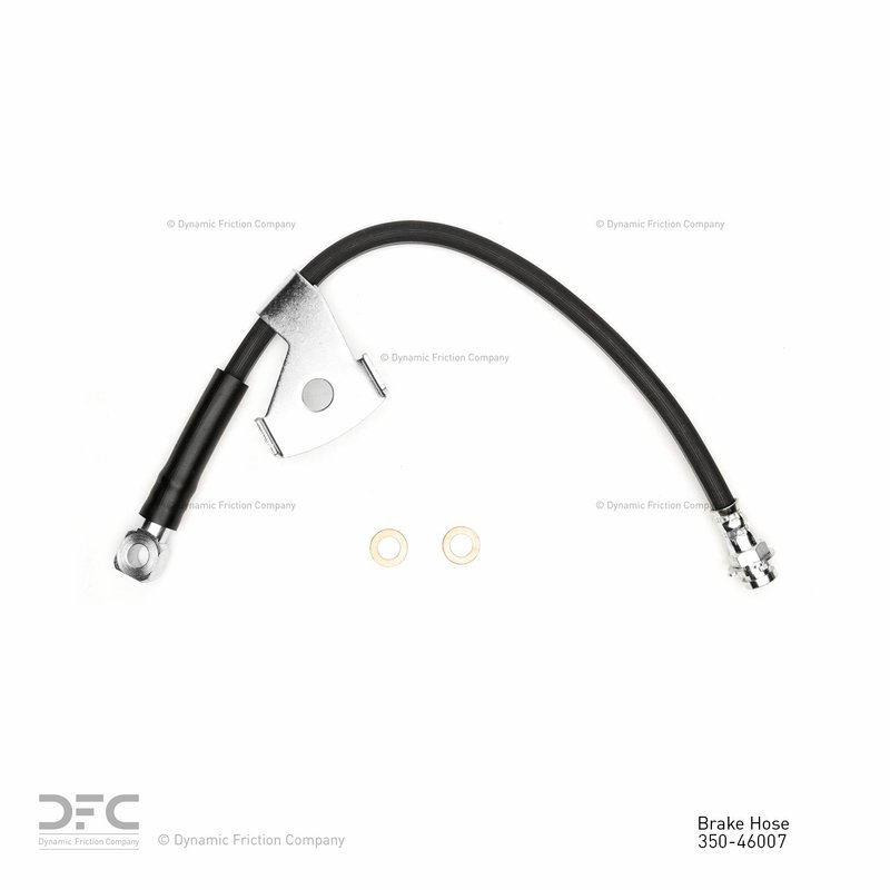 Dynamite Friction 350-46007 Brake Hydraulic Hose - Front Right