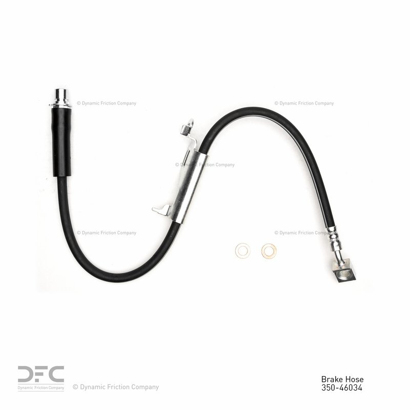 Dynamite Friction 350-46034 Brake Hydraulic Hose - Front Left