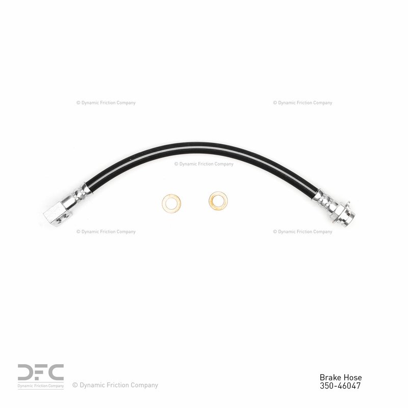 Dynamite Friction 350-46047 Brake Hydraulic Hose - Rear Right Lower