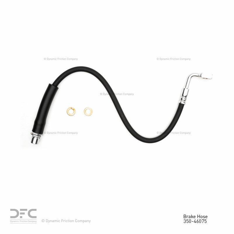 Dynamite Friction 350-46075 Brake Hydraulic Hose - Rear Left