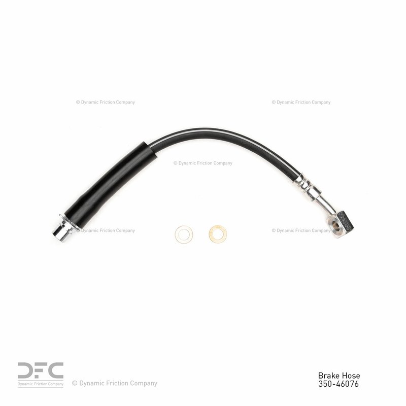 Dynamite Friction 350-46076 Brake Hydraulic Hose - Rear