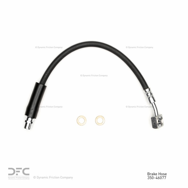 Dynamite Friction 350-46077 Brake Hydraulic Hose - Rear Right