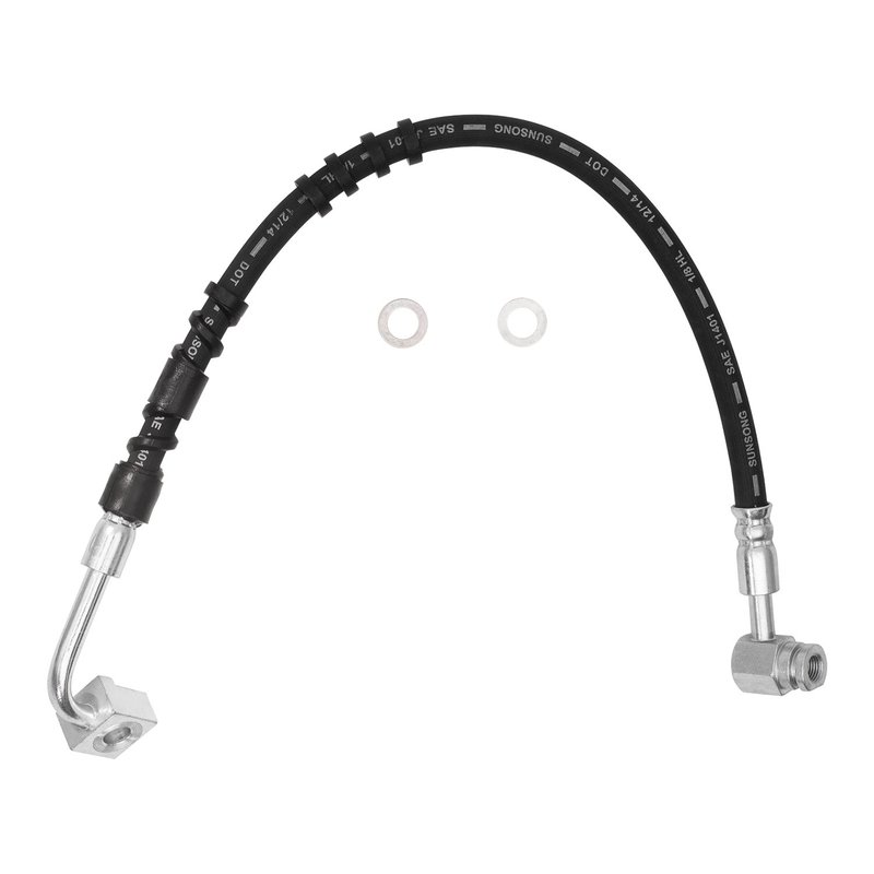 Dynamite Friction 350-54334 Brake Hydraulic Hose - Front Left