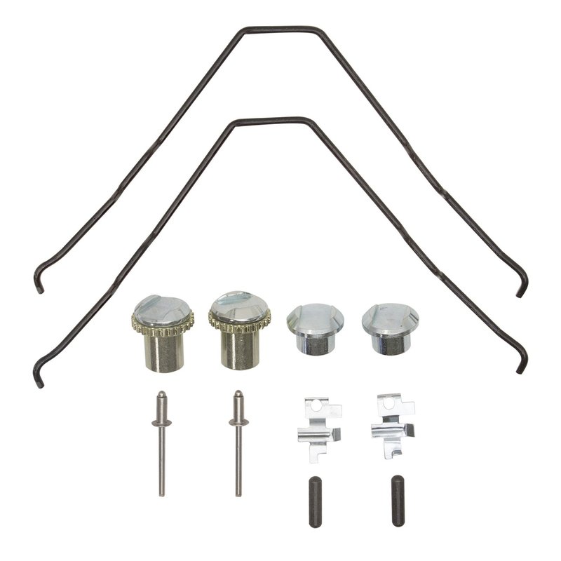 Dynamite Friction 370-47048 Parking Brake Hardware Kit - Rear