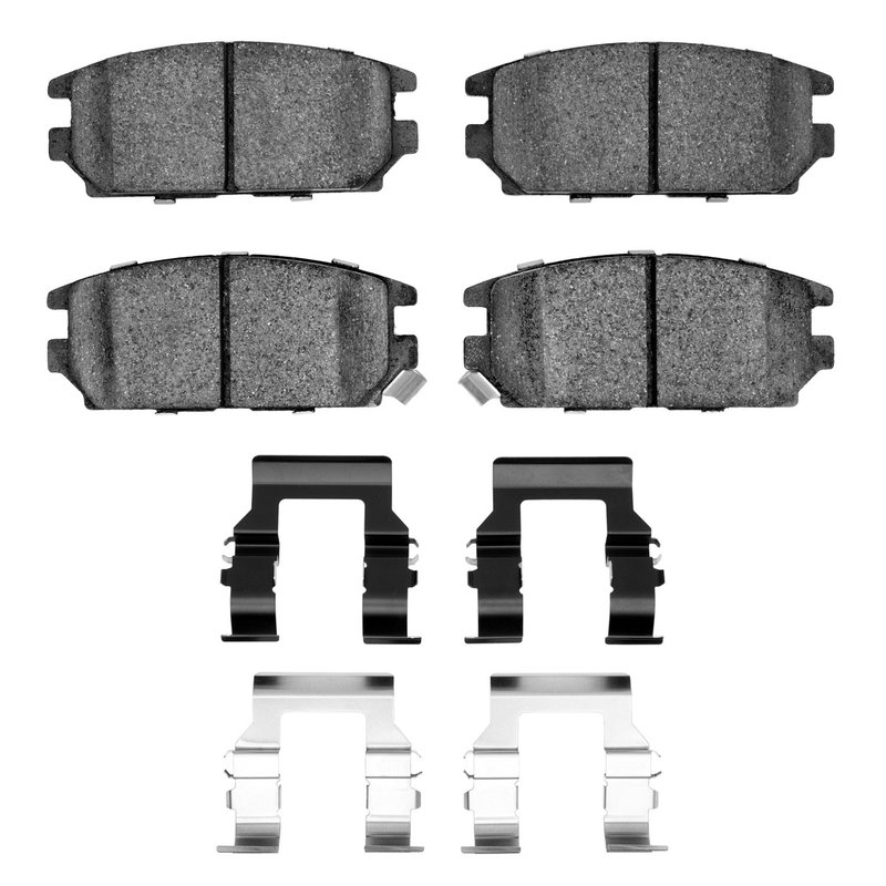 Dynamic Friction 4000-0532-02 Disc Brake Pad Set - Rear