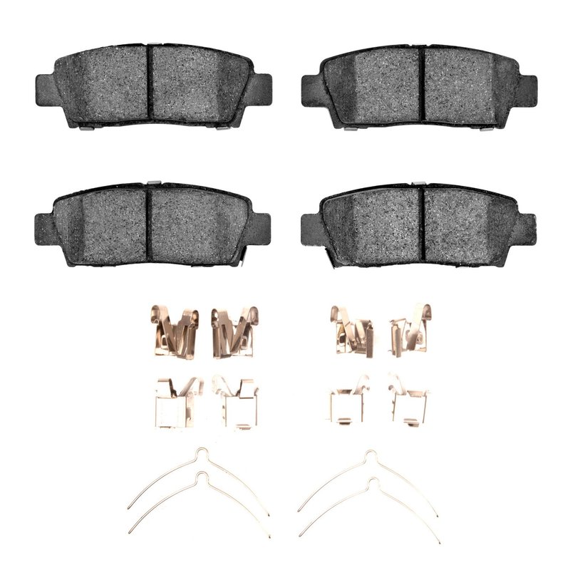 Dynamic Friction 4000-0672-01 Disc Brake Pad Set - Rear