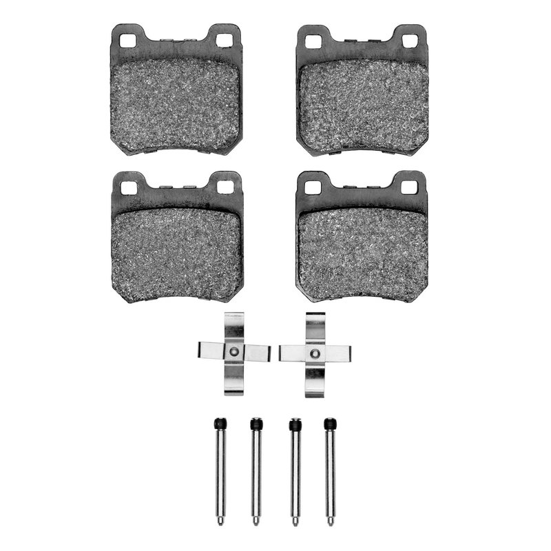 Dynamic Friction 4000-0709-01 Disc Brake Pad Set - Rear
